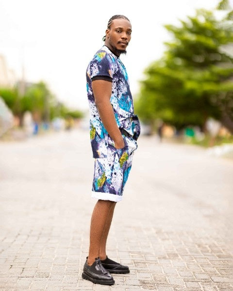 Urban Splash Men’s Set - White Top