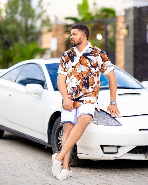 Desert Canvas Set - White Short