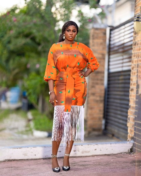 Radiant Fringe Two-Piece Set