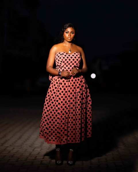 Rose Strapless Dress