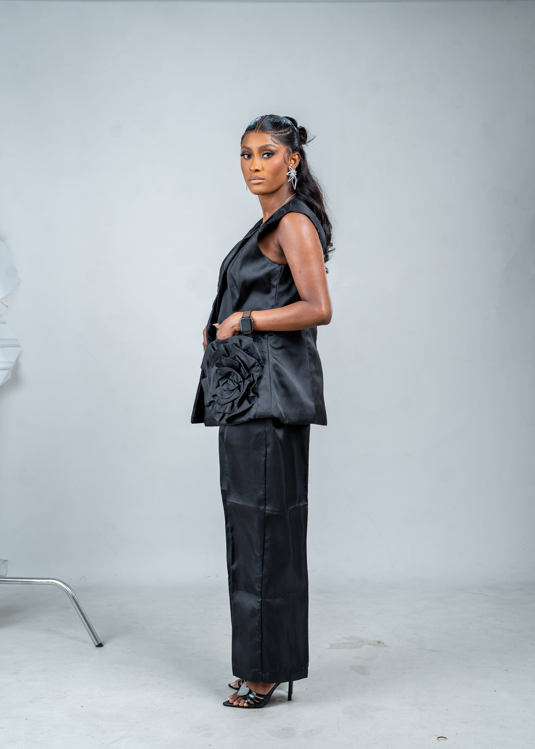 2 PIECE BLACK JUMP JACKET SET