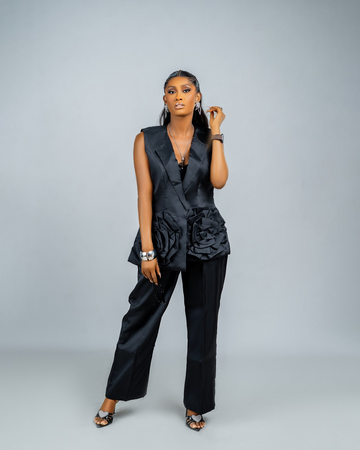 2 PIECE BLACK JUMP JACKET SET