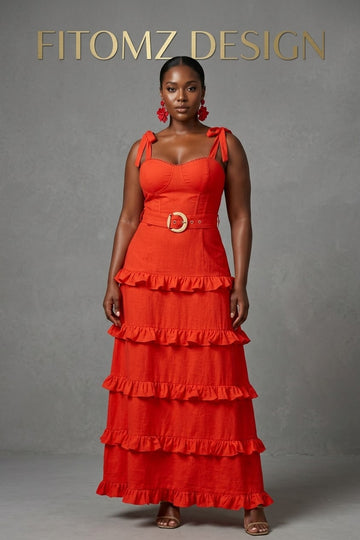 The Radiance Tiered Maxi