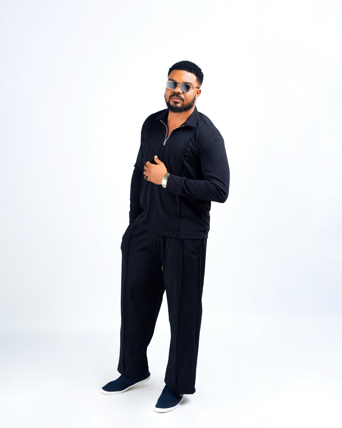 Luxe Tracksuit Black