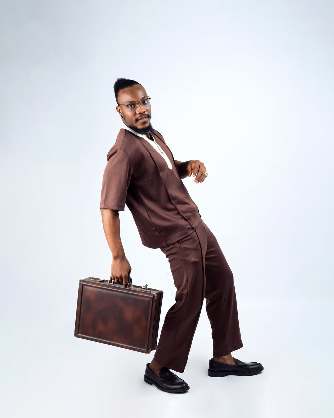 Luxe Tracksuit Brown